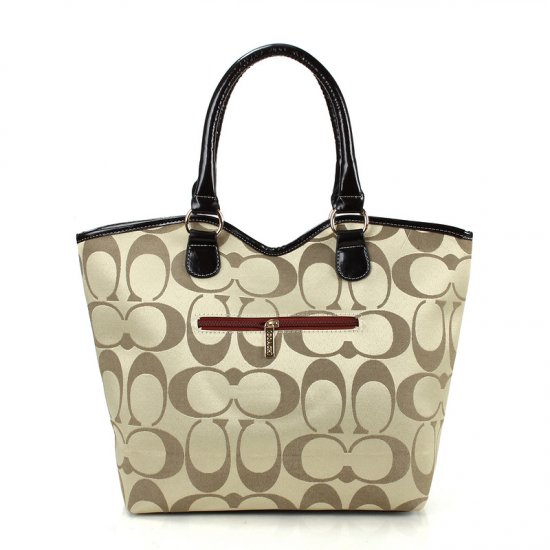 Coach Madison Signs Large Apricot Totes FEM | Women